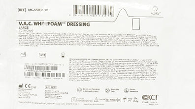 KCI M6275034/10 V.A.C. WHITEFOAM Dressing Large (x)